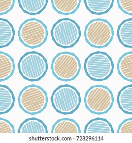 Polka dot seamless pattern. Striped texture. Textile rapport.