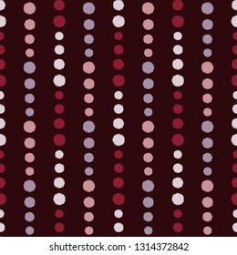 Polka dot seamless pattern. The texture of the dots. Hand hatching. Brushwork. Geometric background. Can be used for wallpaper, textile, invitation card, wrapping, web page background.