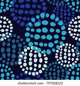 Polka dot seamless pattern. Texture of dots. Scribble texture. ?extile rapport. 