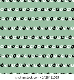 Polka dot seamless pattern. Vector illustration.