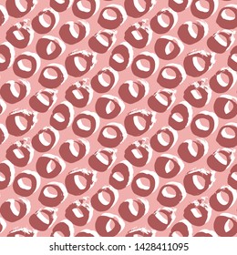 Polka dot seamless pattern. Vector illustration.