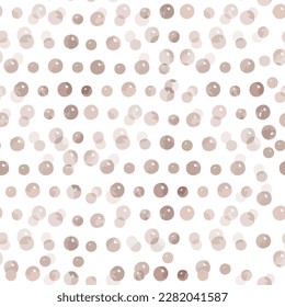 Polka dot seamless pattern . Vector abstract background