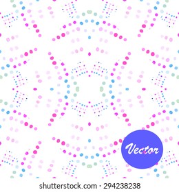 Polka Dot Seamless pattern. Vector background. Neutral light set. Seamless pattern can be used for wallpaper, pattern fills, web page background, surface textures
