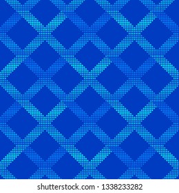 Polka dot seamless pattern. Zigzags of big and small dots. Geometric background. Can be used for wallpaper, textile, invitation card, wrapping, web page background.