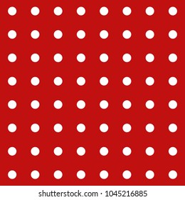 Polka dot seamless retro pattern
