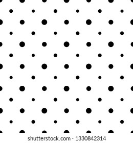 
polka dot seamless vector pattern