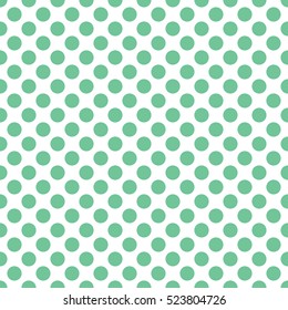 Polka dot seamless vector pattern