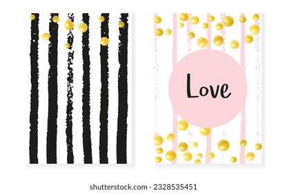 Polka Dot Shimmer. Metallic Starburst Set. Pink Fashion Flyer. Golden Premium Effect. Rose Paint. Black Birthday Brochure. Stripe Nursery Element. Stripe Polka Dot Shimmer