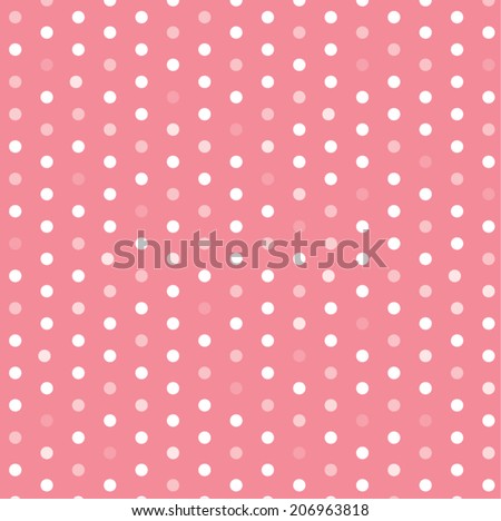 polka dot template vector design stock vector royalty free