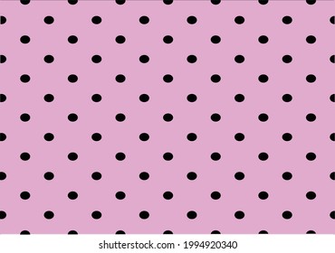 polka dot vector art design hand drawn
