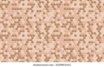 Projeto de vetor de ponto Polka com um padrão de forma redonda minimalista. Ideal para impressões de tecido moderno, papéis de parede e fundos de pôster com um simples toque geométrico.