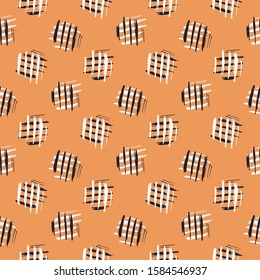 Polka dot. Vector illustration of seamless pattern.