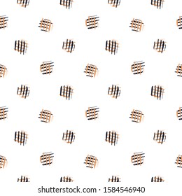 Polka dot. Vector illustration of seamless pattern.