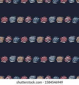 Polka dot. Vector illustration of seamless pattern.