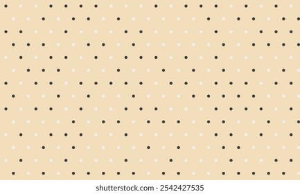 Polka dot vector pattern with geometric circles. Perfect for textile designs, wallpaper, or trendy poster backgrounds with an abstract minimalist style.