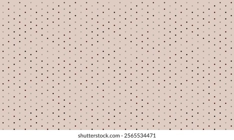 Polka dot vector pattern with geometric circles. Perfect for textile designs, wallpaper, or trendy poster backgrounds with an abstract minimalist style.