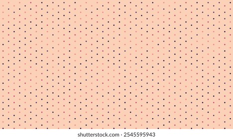 Polka dot vector with a repeating round spot pattern. Perfect for seamless textile prints, trendy wallpapers, and abstract geometric poster backgrounds.