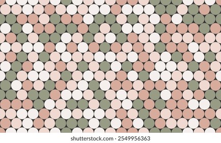 Polka dot vector with a repeating round spot pattern. Perfect for seamless textile prints, trendy wallpapers, and abstract geometric poster backgrounds.