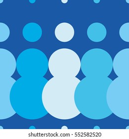 Polka dot. Vector seamless pattern. Print. Repeating background. Cloth design, wallpaper.