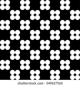 Polka dot. Vintage vector seamless pattern. Print. Repeating background. Cloth design, wallpaper.
