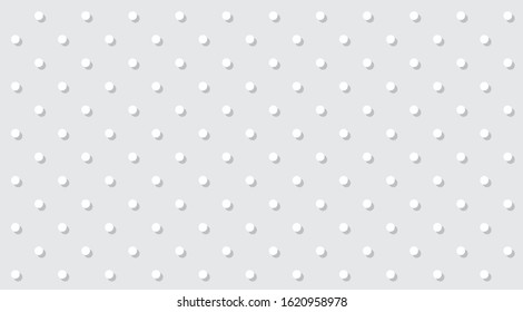 polka dot white on grey pastel soft background, grey pastel simple with polka dot white small pattern, cute polka dots for decoration backgrounds, gray soft simple for dots pattern fabric and textile