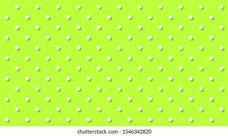 polka dot white on lemon green for background, polka dot white pattern cute, random scattered dots, green lemon and white polka dot pattern for confetti wallpaper