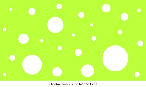 polka dot white on lemon green for background, polka dot white pattern cute, random scattered dots, green lemon and white polka dot pattern for confetti wallpaper