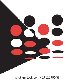 polka dots abstrack colorful background, for banners or flyers