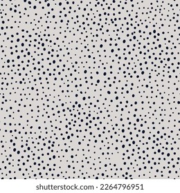 Polka dots abstract pattern on pale pink background. Vector seamless texture. Great for fabric, textile, wallpaper.