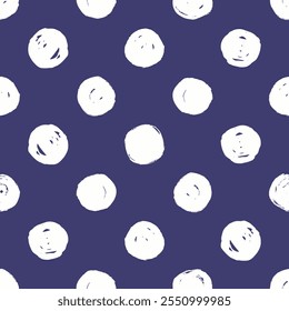 Ponto Polka Abstrato e Rústico Sem Costura Padrão Futuro crepúsculo