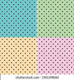 Puntos de polka - por todas partes para textiles