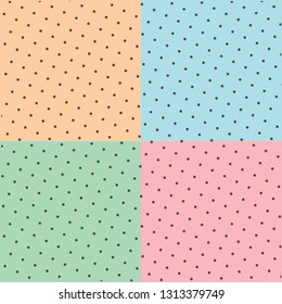 Polka dots background.