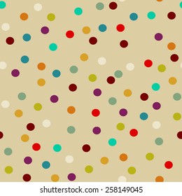 Polka Dots background pattern