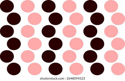 polka dots background, pink, black dots pattern, Red dot on white background, design for fabric printing as repeat pattern, pink circle, checkerboard, chessboard zigzag strip vertical column