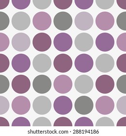 Polka dots background. Seamless pattern. Vector.