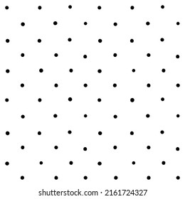 Polka dots. Black and white pattern. EPS