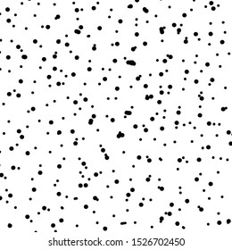 Polka dots brush painting pattern on background - hand drawn, colorful holiday background, web icon, symbol, sign, romantic wedding, love card - vector abstract background