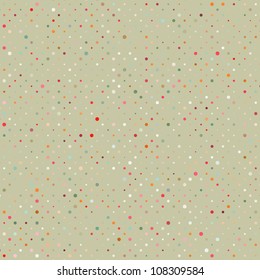 Polka dots colorful abstract pattern. And also includes EPS 8 vector