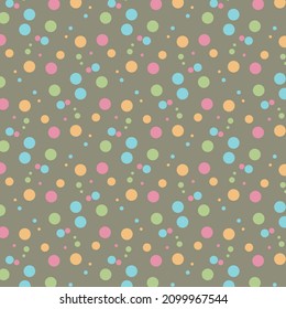 Polka dots colorful background. Holiday background, web icon, symbol, sign, romantic wedding, love card - vector abstract background 