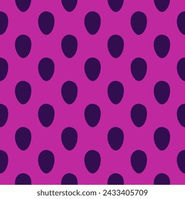 Polka dots grains eggs seamless pattern background Design for textile