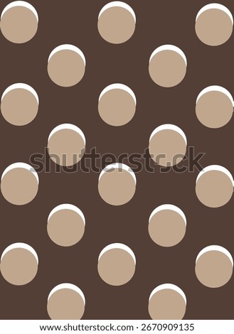 polka dots, hand drawn spots seamless vector pattern. Scattered big and small circles, points in various sizes. Monochrome retro background. Decorative black and white design tiles.