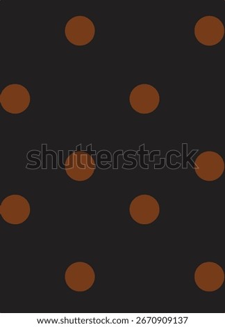 polka dots, hand drawn spots seamless vector pattern. Scattered big and small circles, points in various sizes. Monochrome retro background. Decorative black and white design tiles.
