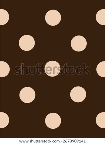 polka dots, hand drawn spots seamless vector pattern. Scattered big and small circles, points in various sizes. Monochrome retro background. Decorative black and white design tiles.