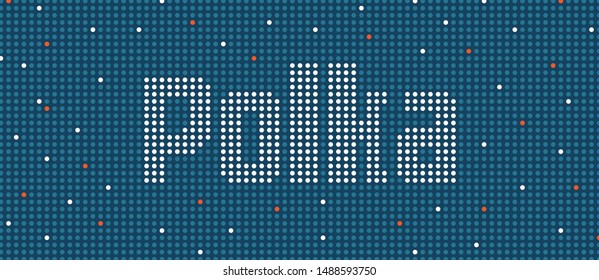 Polka dots pastel vector background. Abstract illustration wallpaper texture. Template for website design and social media advertising.