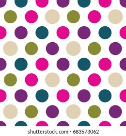  polka dots pattern background