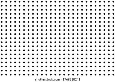 Polka dots pattern background. Vector illustration