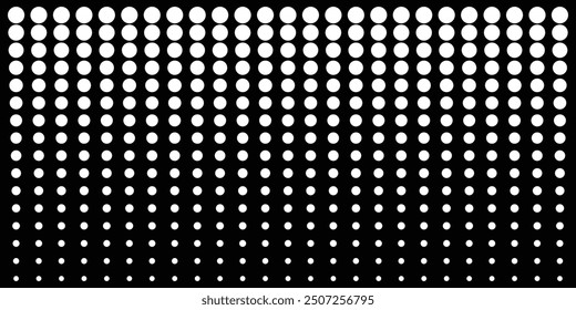 Polka dots Pattern black and white for fashion design, Classic seamless pattern with a twist eps 10.