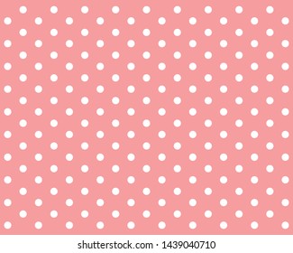 Polka dots pattern design. Dots background design. Vector illustration.