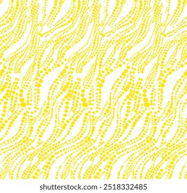 Polka Dots Pattern Fashion Print. abstract pattern. vector illustration. silhouettes plant and flower design