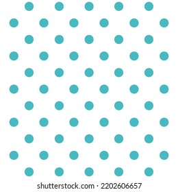 Polka Dots Polkadots Modèle de modèle de création de texture en tissu harmonieux Icône Image vectorielle